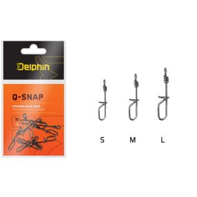 Pergető kapcsolat Delphin Q-SNAP / 10db / 0,7mm