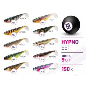 Műcsali szettek BOMB Hypno 9cm / 150db