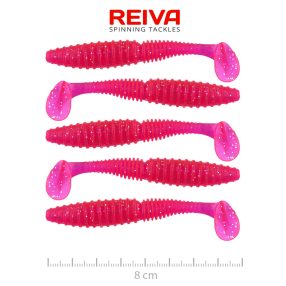 Zander Power Shad 8cm 5db/cs (Japanese Red)