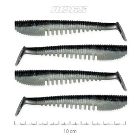 Impulse Shad 10cm 4db/cs (Bleak)  AKCIÓ -50%