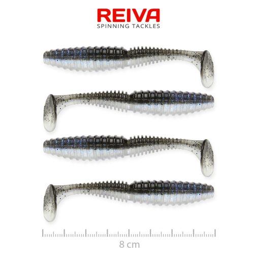 Zander Power Shad 8cm 4db/cs (Magic Fish)