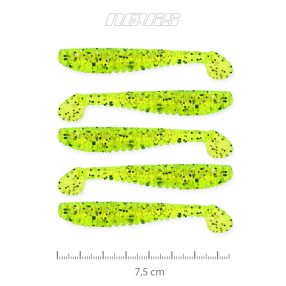 Impulse Shad 7.5cm 5db/cs (Poppy Green)  AKCIÓ -30%