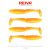 Zander Power Shad 8cm 4db/cs (Shiny Orange)