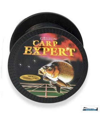 ZSINÓR CARP EXPERT BLACK 0,25MM 1000M FÉMDOBOZOS