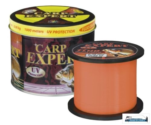 ZSINÓR CARP EXPERT UV FLUO NARANCS 0,40MM 1000M FÉ