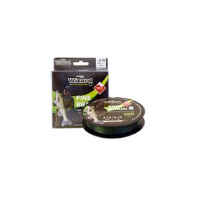 WIZARD FINE BRAID 8 0,08 150M 4,9KG DARK GREEN