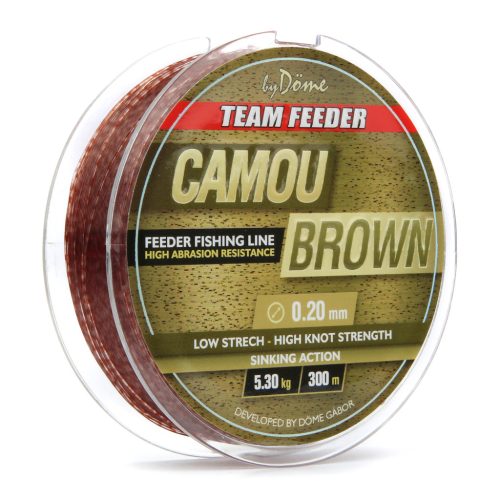 Team Feeder Camou Brown 300m/0.25mm