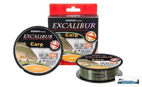 ZSINÓR EXCALIBUR CARP CAMOU 300M 0,18MM