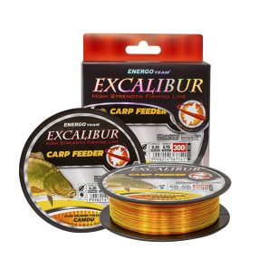   EXCALIBUR CARP FEEDER FLUO NARANCS-FLUO SÁRGA CAMOU 300M 0,35 ZSINÓR