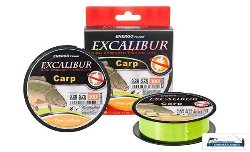 ZSINÓR EXCALIBUR CARP FEEDER FLUO SÁRGA 300M 0,35M