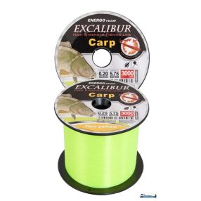 ZSINÓR EXCALIBUR CARP FEEDER FLUO SÁRGA 3000M 0,20