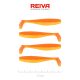 Flat Minnow shad 7,5cm 4db/cs (Shiny Orange)
