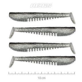 Impulse Shad 10cm 4db/cs (Flash Bleak)  AKCIÓ -30%