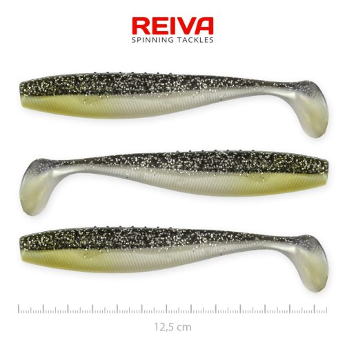 Flat Minnow shad 12,5cm 3db/cs (Moonshine Bleak)