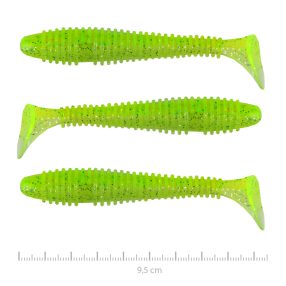 Swinger 9,5cm 3db/cs (Flash Chartreuse)  AKCIÓ -30%
