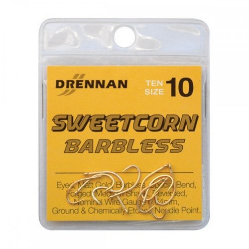 DRENNAN HOROG SWEETCORN BARBLESS 10 GOLD 10DB/CS