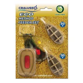 CRALUSSO ECO METHOD KOSÁR SZETT (2 DB+TÖLTŐ) 20-30 GR
