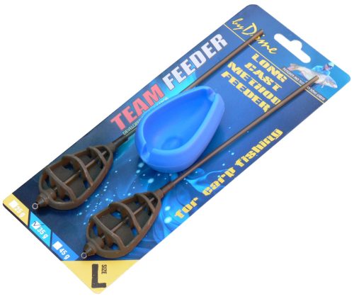 Team Feeder Feeder kosár készlet+töltő  25g 2db/cs