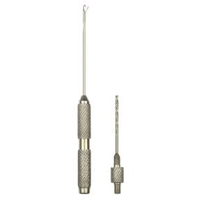 Inox Csali fűző készlet 2 fejjel