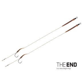 Delphin THE END Boilie rig kötött horog / 2db