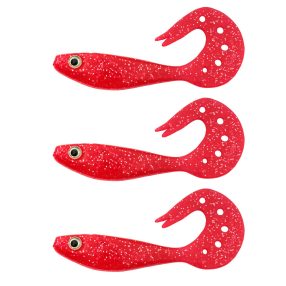 Twister Shad Nevis  3db/cs (Japanese Red)  AKCIÓ -50%