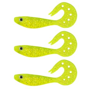Twister Shad Nevis 3db/cs (Flash Chartreuse)  AKCIÓ -50%
