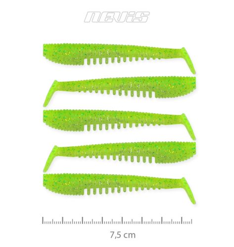 Impulse Shad 7.5cm 5db/cs (Flash Chartreuse)