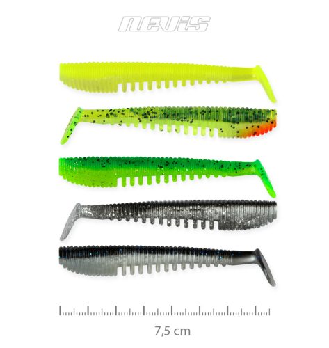 Impulse Shad 7.5cm 5db/cs 5szín