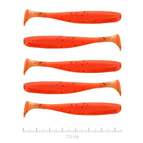 Vantage Shad 7,5cm 5db/cs,narancs/p 