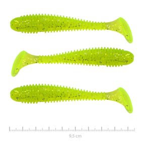 Swinger 9,5cm 3db/cs (Poppy Green)  AKCIÓ -30%