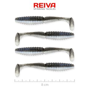 Zander Power Shad 8cm 4db/cs (Magic Fish)