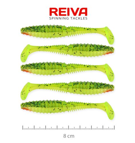 Zander Power Shad 8cm 5db/cs (Watermelon)