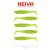 Flat Minnow Shad 5cm 5db/cs (Poppy Green)