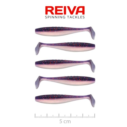Flat Minnow Shad 5cm 5db/cs (Purple Pearl)