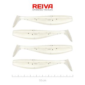 Flat Minnow Shad 10cm 4db/cs (Pearl Dot)