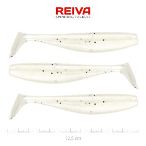 Flat Minnow shad 12,5cm 3db/cs (Pearl Dot)