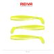 Flat Minnow shad 14cm 3db/cs (Flash Lemonade)