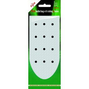   CZ PVA tasak lyukakkal és rögzítő szalaggal, 65x190 mm, 5 db