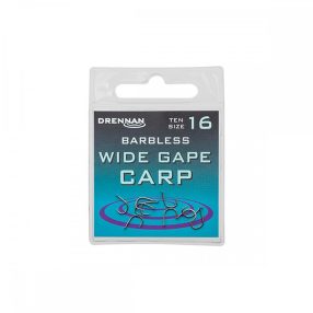 DRENNAN BARBLESS WIDE GAPE CARP 8 HOROG 10DB