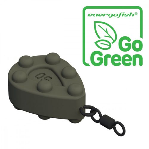 CARP EXPERT STUBBY FORGÓS KÖRTE ÓLOM 40G SZINEZETT ''GO GREEN''