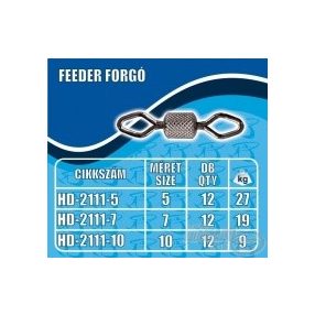 Haldorádó Feeder forgó - kicsi (S) 