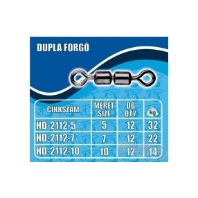 Haldorádó Dupla forgó - közepes (M)