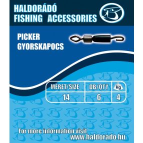 Haldorádó Feeder gyorskapocs 10 / M (7 kg)