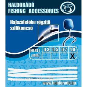 Haldorádó Hajszálelőke rögzítő szilikoncső 0,5 mm
