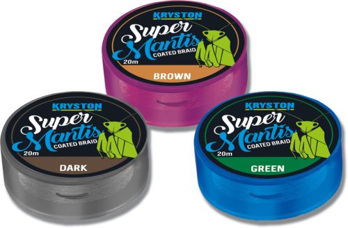 Super Mantis Coated Braid 35lbs 20m Green  AKCIÓ -30%