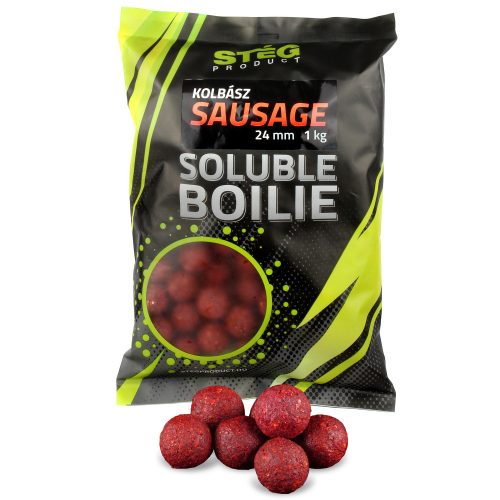 SOLUBLE BOILIE 20 MM SAUSAGE 1 KG 