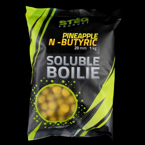 SOLUBLE BOILIE 20 MM PINEAPPLE – N-BUTYRIC 1 KG