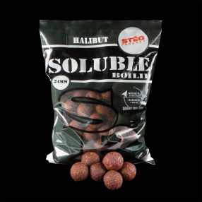 SOLUBLE BOILIE 24 MM HALIBUT 1 KG 