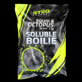 SOLUBLE BOILIE 24 MM SQUID & OCTOPUS 1 KG 