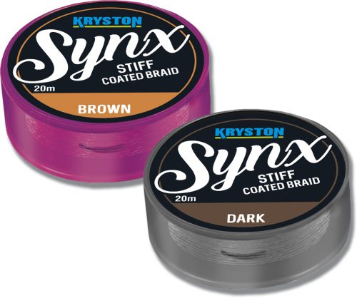 Synx Stiff Coated 30Lbs 20m Brown  AKCIÓ -30%